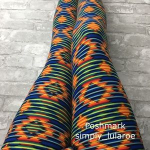 LuLaRoe TC Striped Leggings